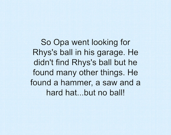 Rhys and His Missing Ball Page 16