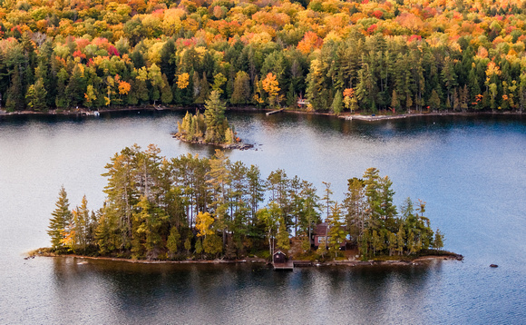 Ashby Lake in the Fall